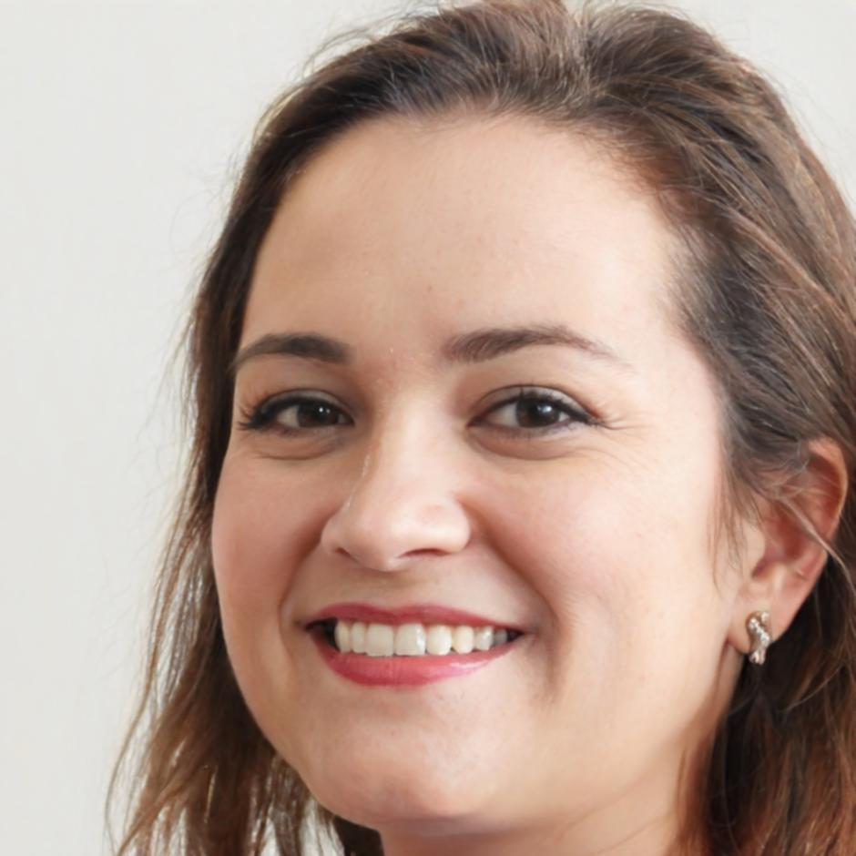 Zufriedene Teilnehmerin